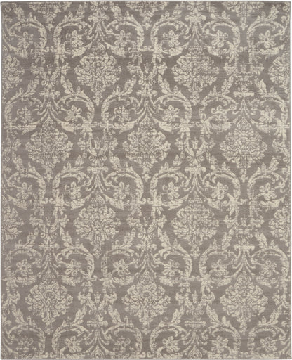 Nourison Home Jubilant JUB09 Grey Transitional Power-loomed Rug