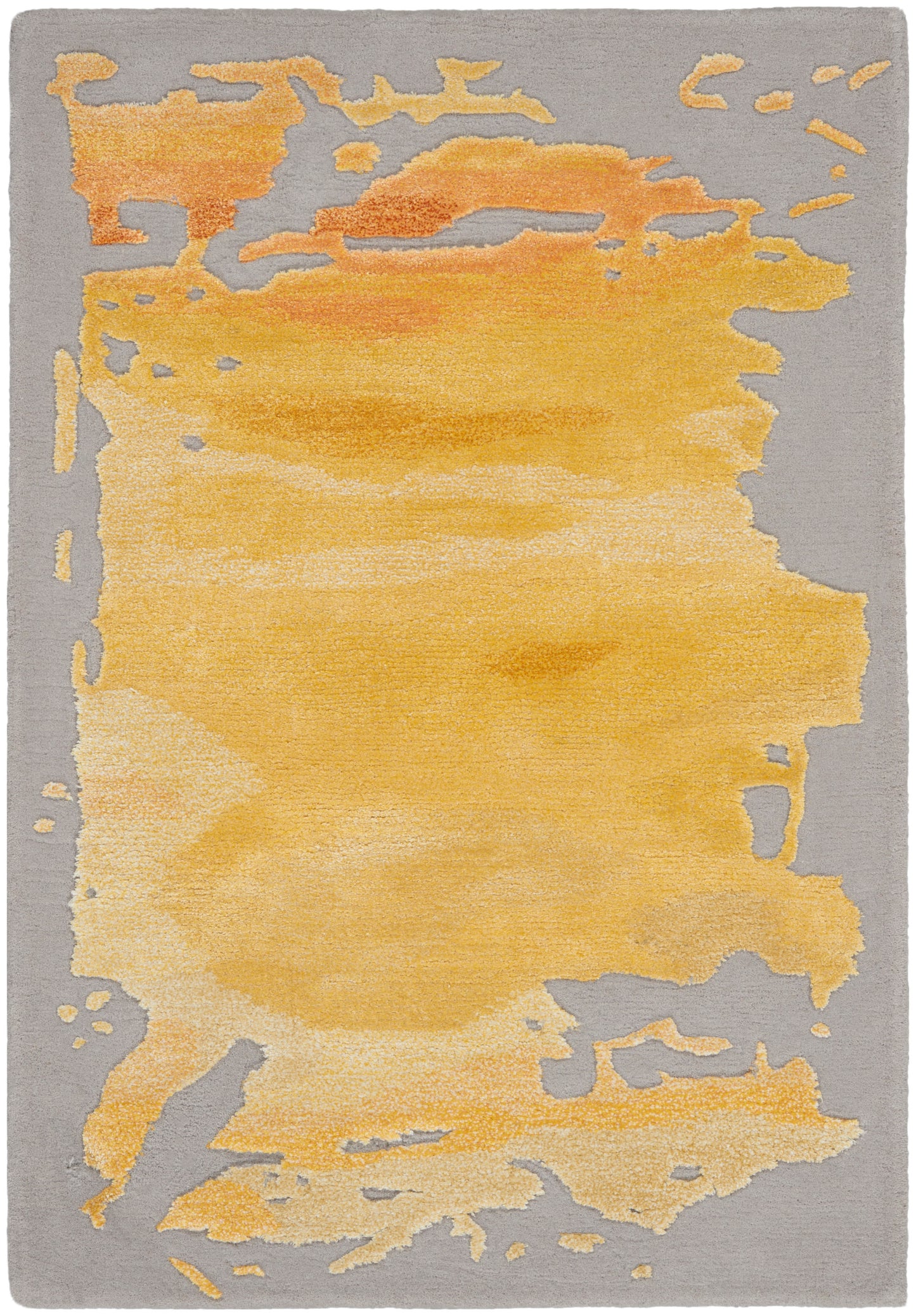 Nourison Home Prismatic PRS19 Grey Gold Contemporary Hand Tufted Rug