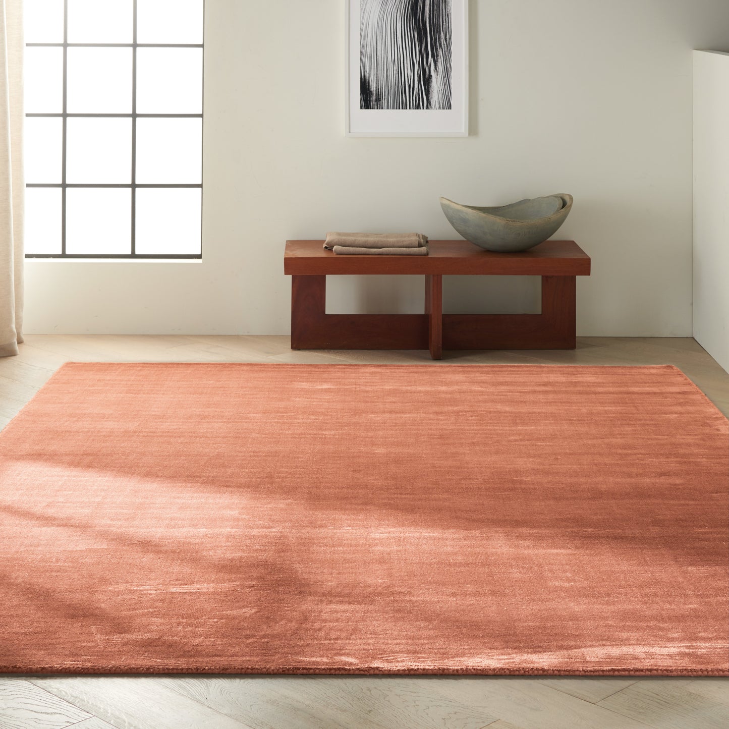 Calvin Klein Home Lunar  Rust  Contemporary