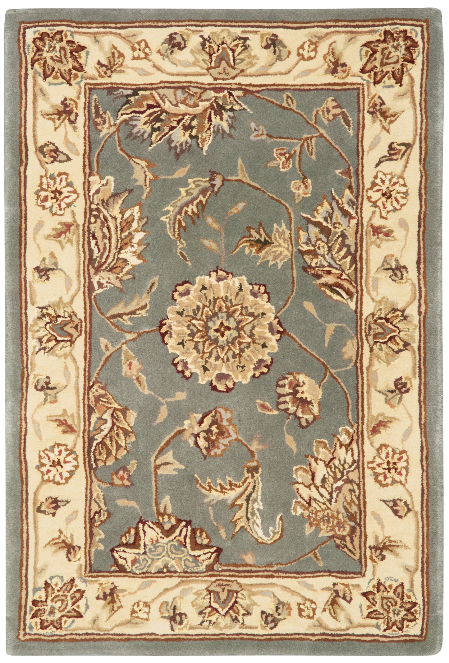 Nourison Home Nourison 2000 2210 Blue Traditional Tufted Rug
