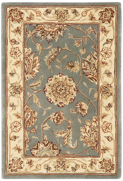 Nourison Home Nourison 2000 2210 Blue Traditional Tufted Rug