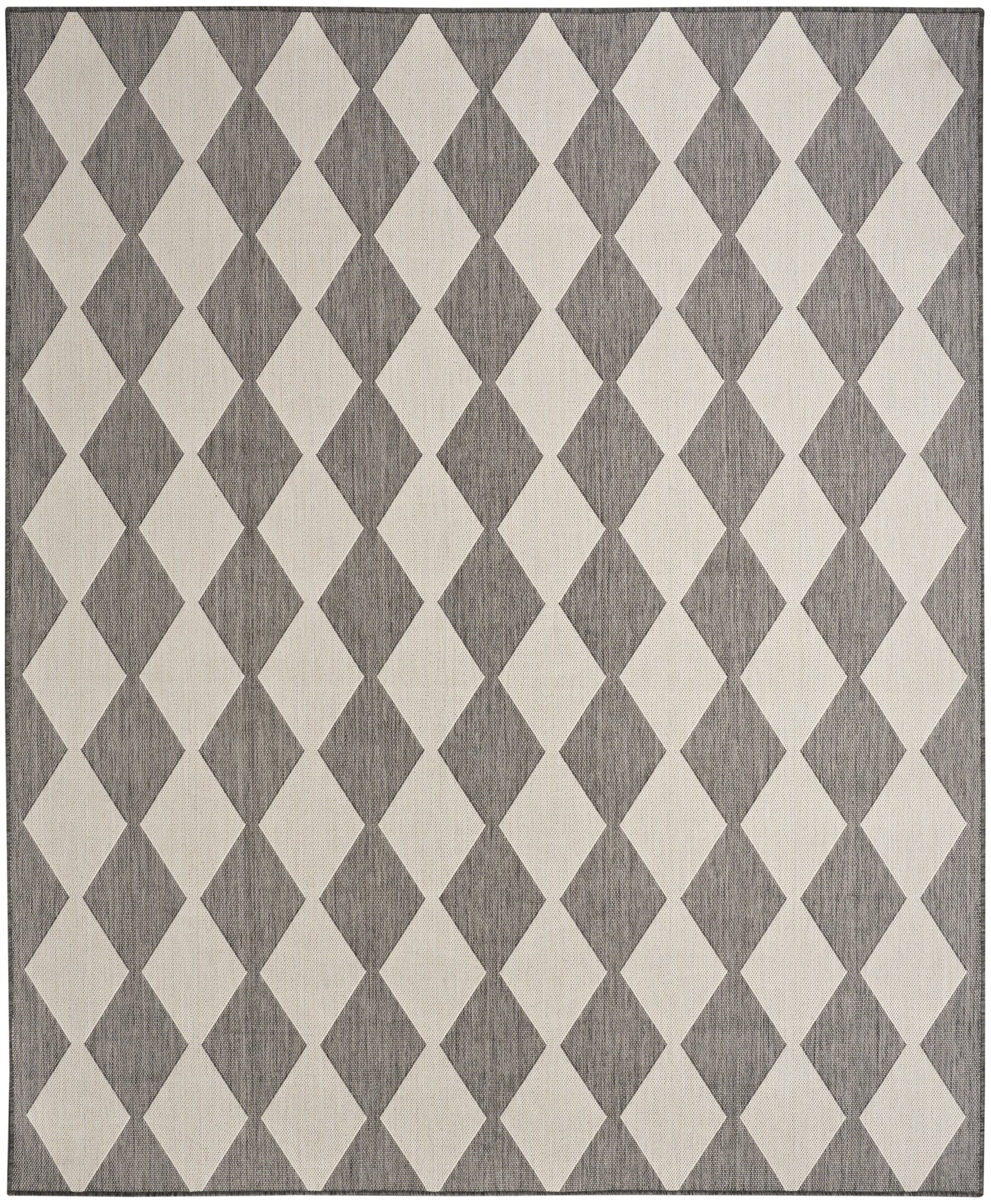 Nourison Home Positano POS04 Charcoal Contemporary Power-loomed Rug