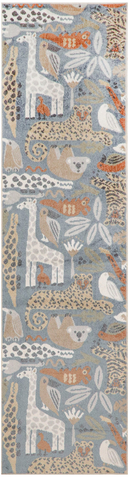 Nourison Home Astra Machine Washable ASW01 Multicolor Contemporary Power-loomed Rug