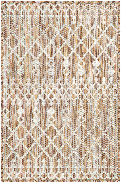 Nourison Home Positano POS02 Beige Contemporary Power-loomed Rug