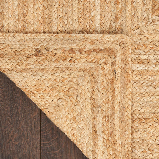 Nourison Home Natural Jute  Natural  Contemporary