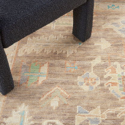 Nourison Home Odessa  Ivory Mocha  Traditional