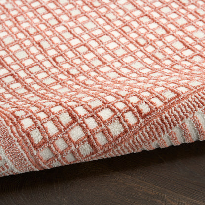 Nourison Home Nordic  Brick Ivory  Contemporary