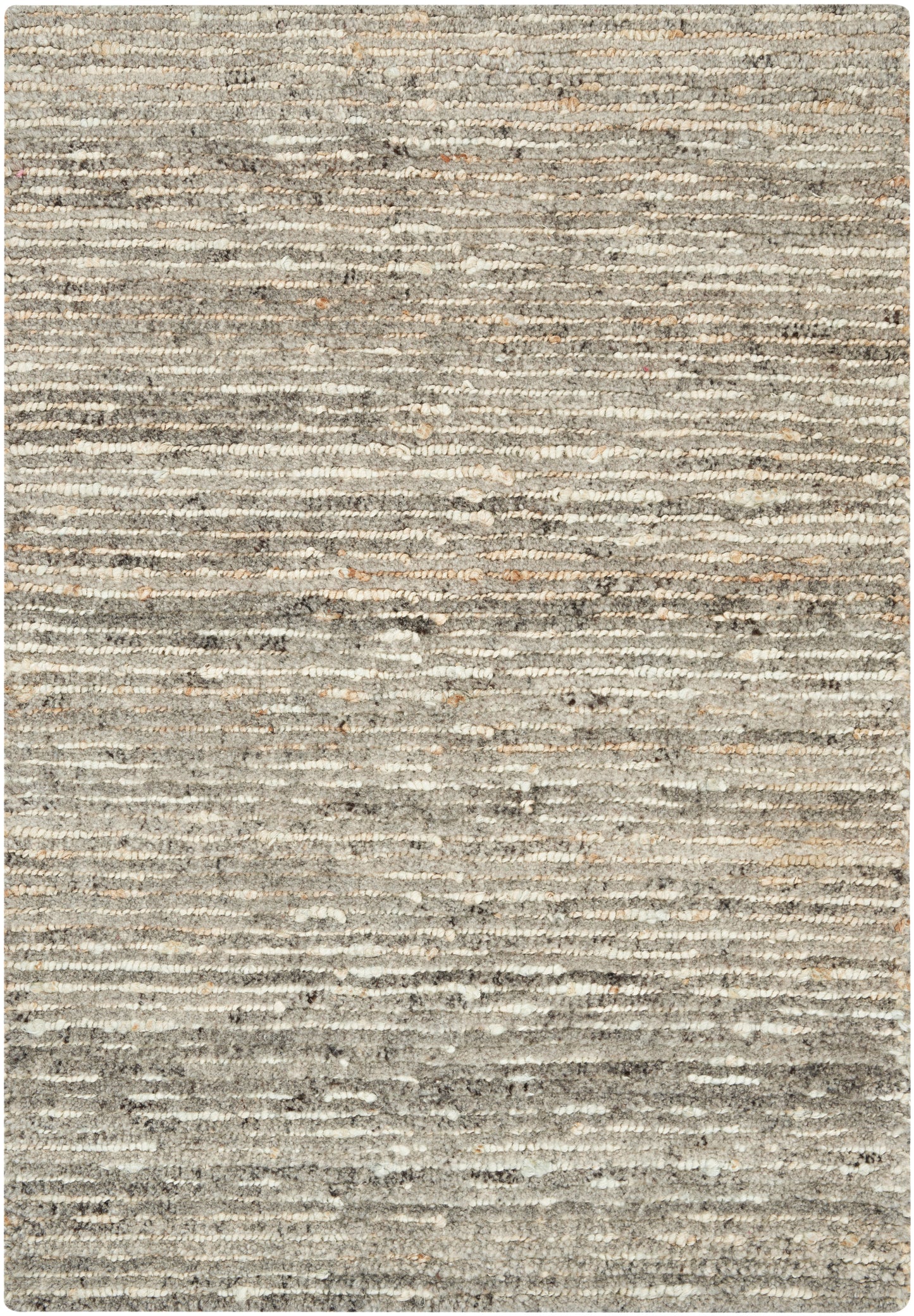 Calvin Klein Kathmandu CK920 Grey Contemporary Knotted Rug