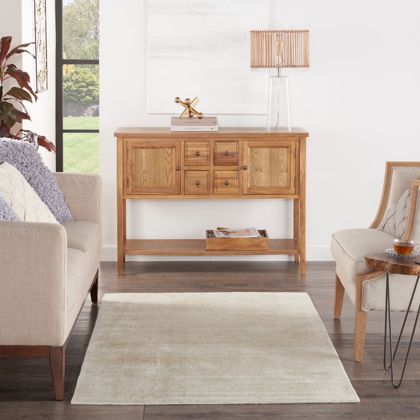 Nourison Home Desert Skies  Spa  Transitional