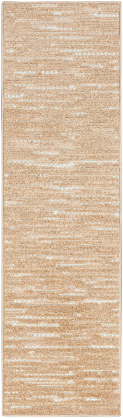 Nourison Home Care Free CAF04 Taupe Contemporary Loom-woven Rug