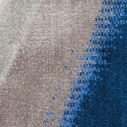 Nourison Home Twilight  Ivory Grey Blue  Contemporary