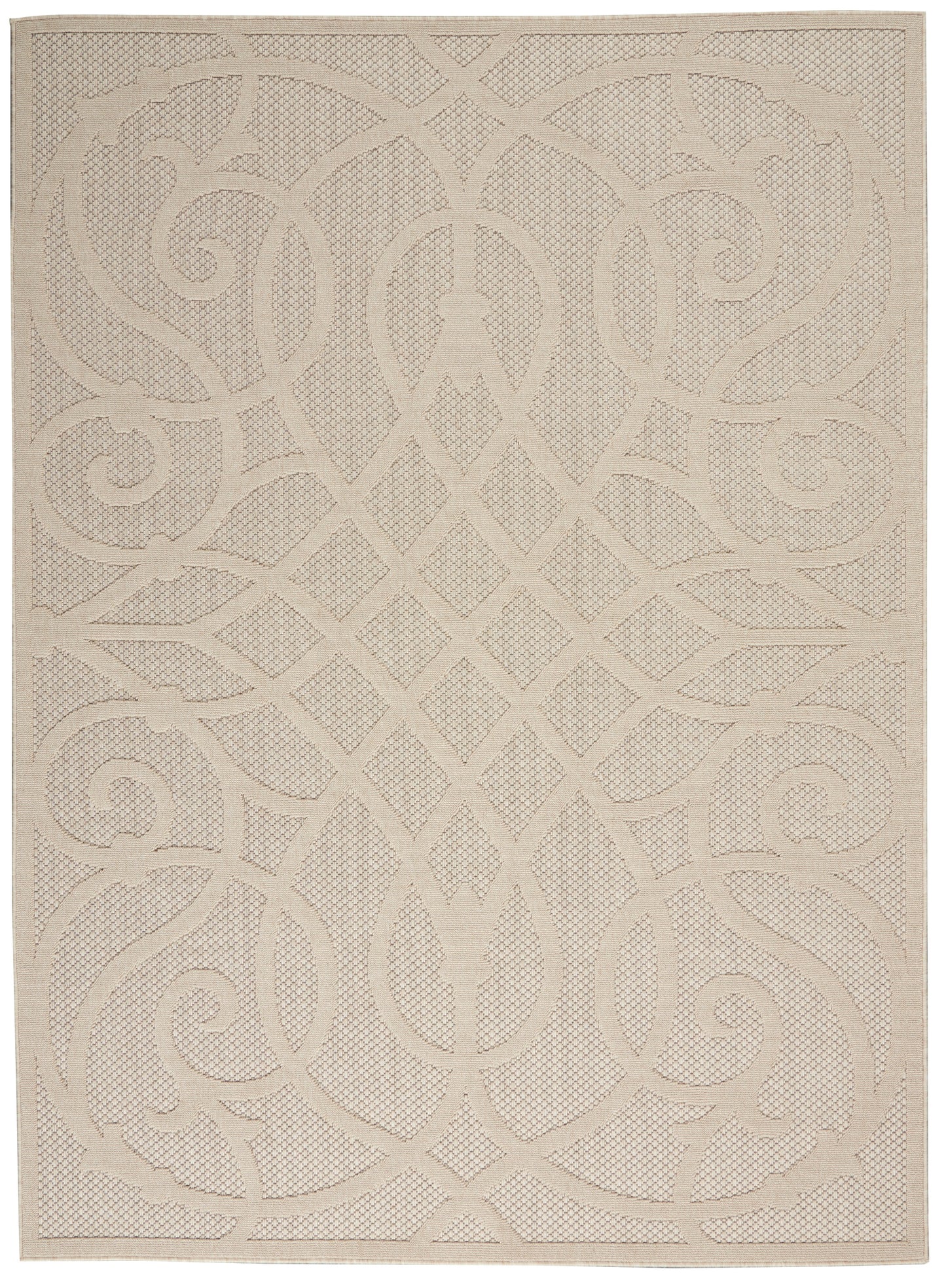 Nourison Home Cozumel CZM04 Cream Contemporary Power-loomed Rug