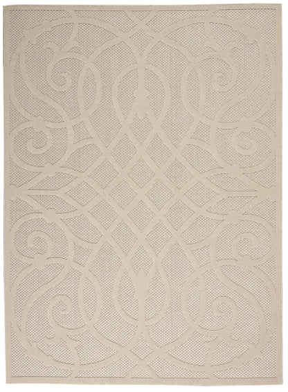 Nourison Home Cozumel CZM04 Cream Contemporary Power-loomed Rug