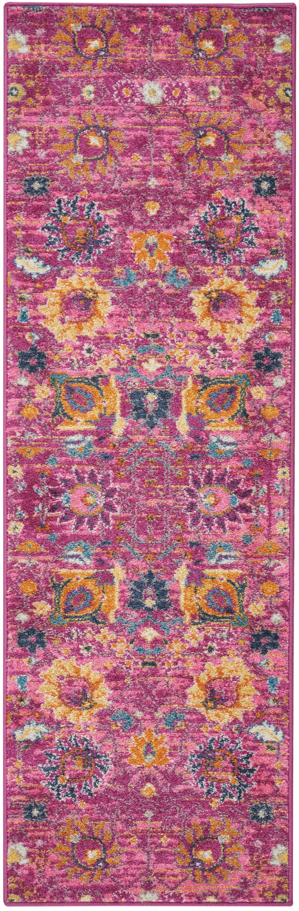 Nourison Home Passion PSN01 Fuchsia Transitional Power-loomed Rugs