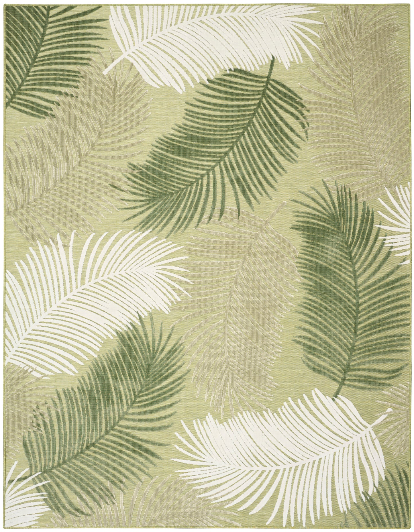 Nourison Home Suncoast SNC03 Green Contemporary Machine Woven Rug