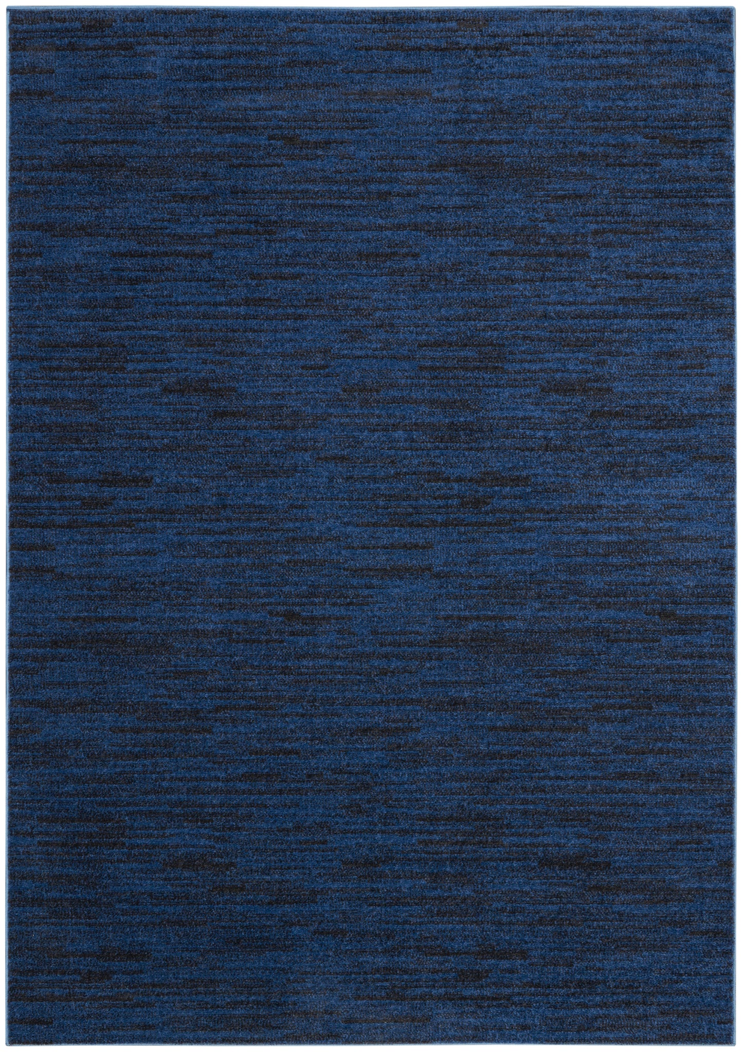 Nourison Home Nourison Essentials NRE01 Midnight Blue Contemporary Power-loomed Rug