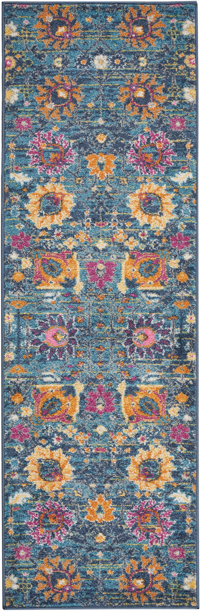 Nourison Home Passion PSN01 Denim Transitional Power-loomed Rugs