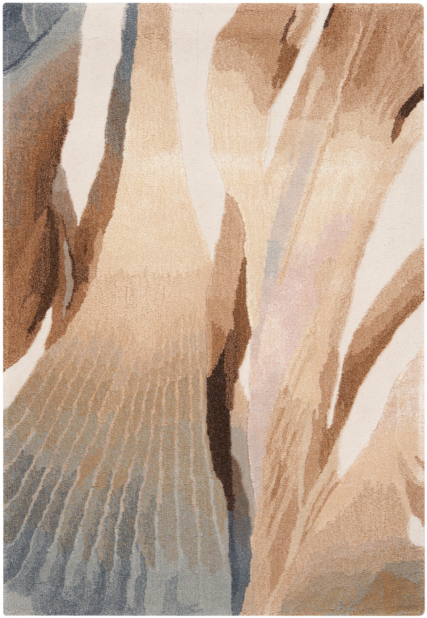 Nourison Home Prismatic PRS35 Sand Contemporary Hand Tufted Rug