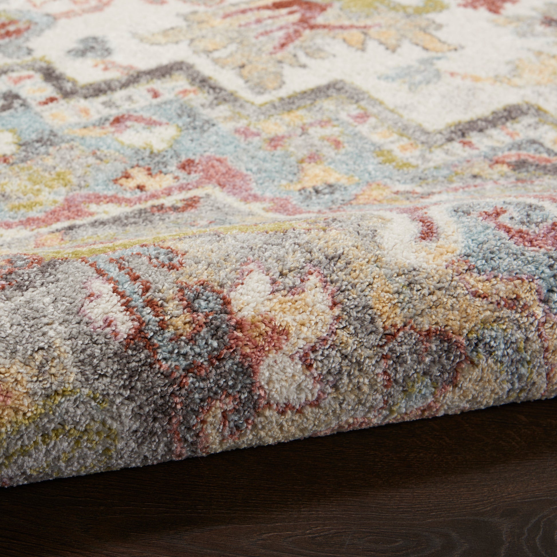 Nourison Home Soraya  Ivory Multicolor  Traditional