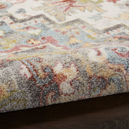 Nourison Home Soraya  Ivory Multicolor  Traditional