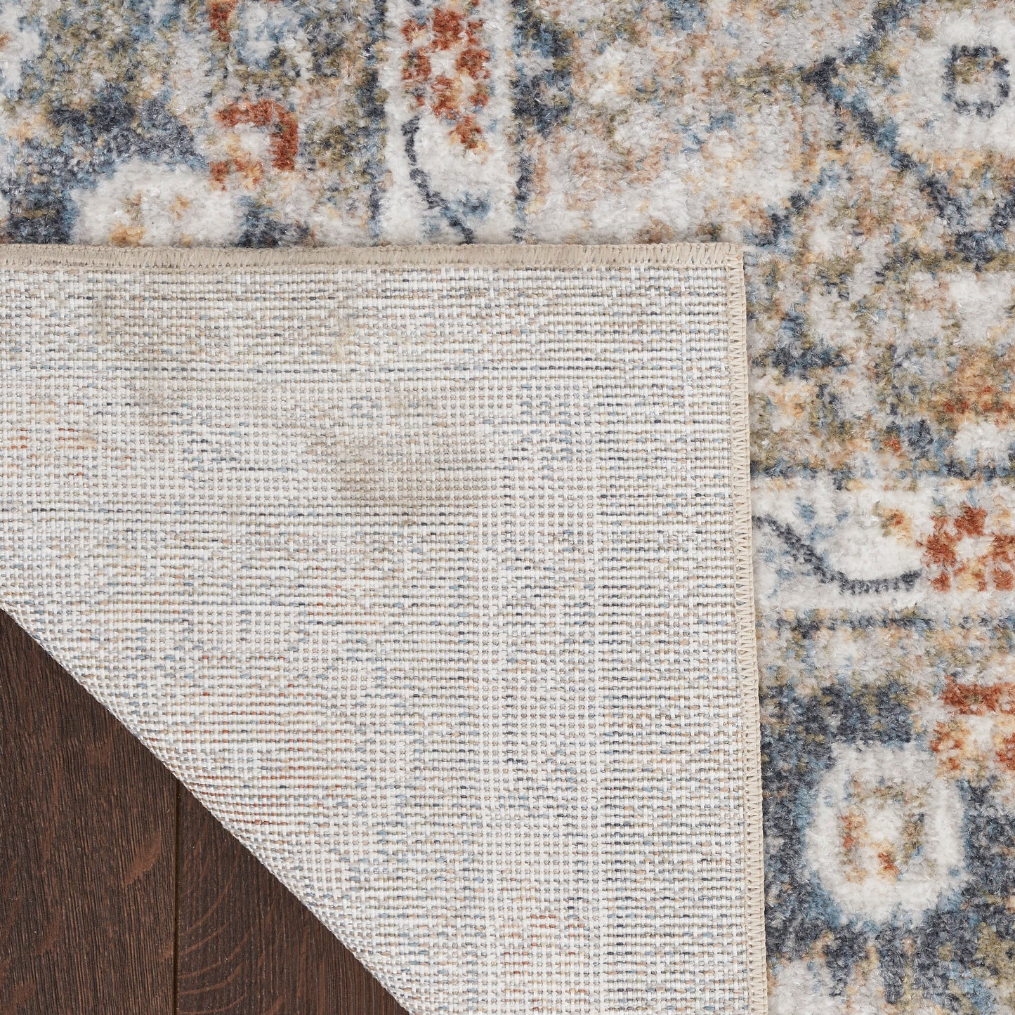 Nourison Home Astra Machine Washable  Gold Grey  Traditional