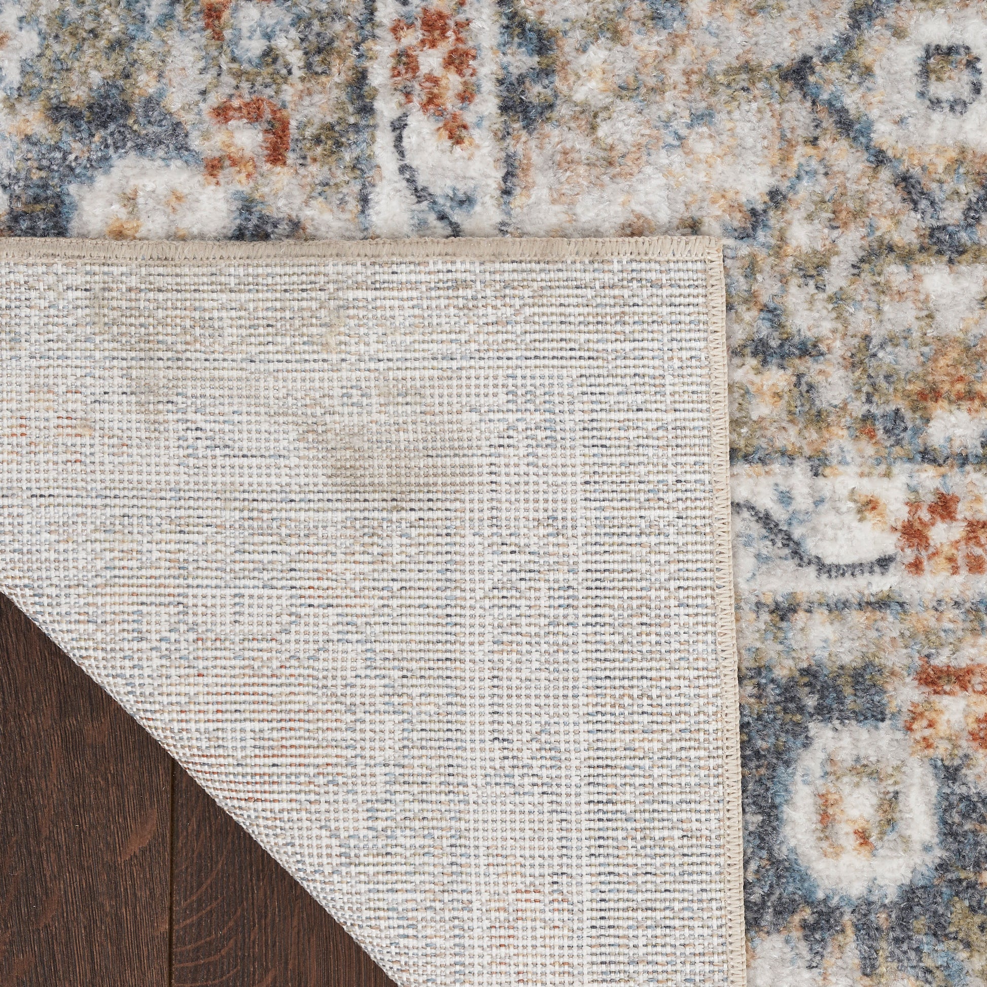 Nourison Home Astra Machine Washable  Gold Grey  Traditional