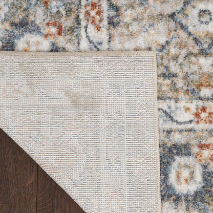 Nourison Home Astra Machine Washable  Gold Grey  Traditional