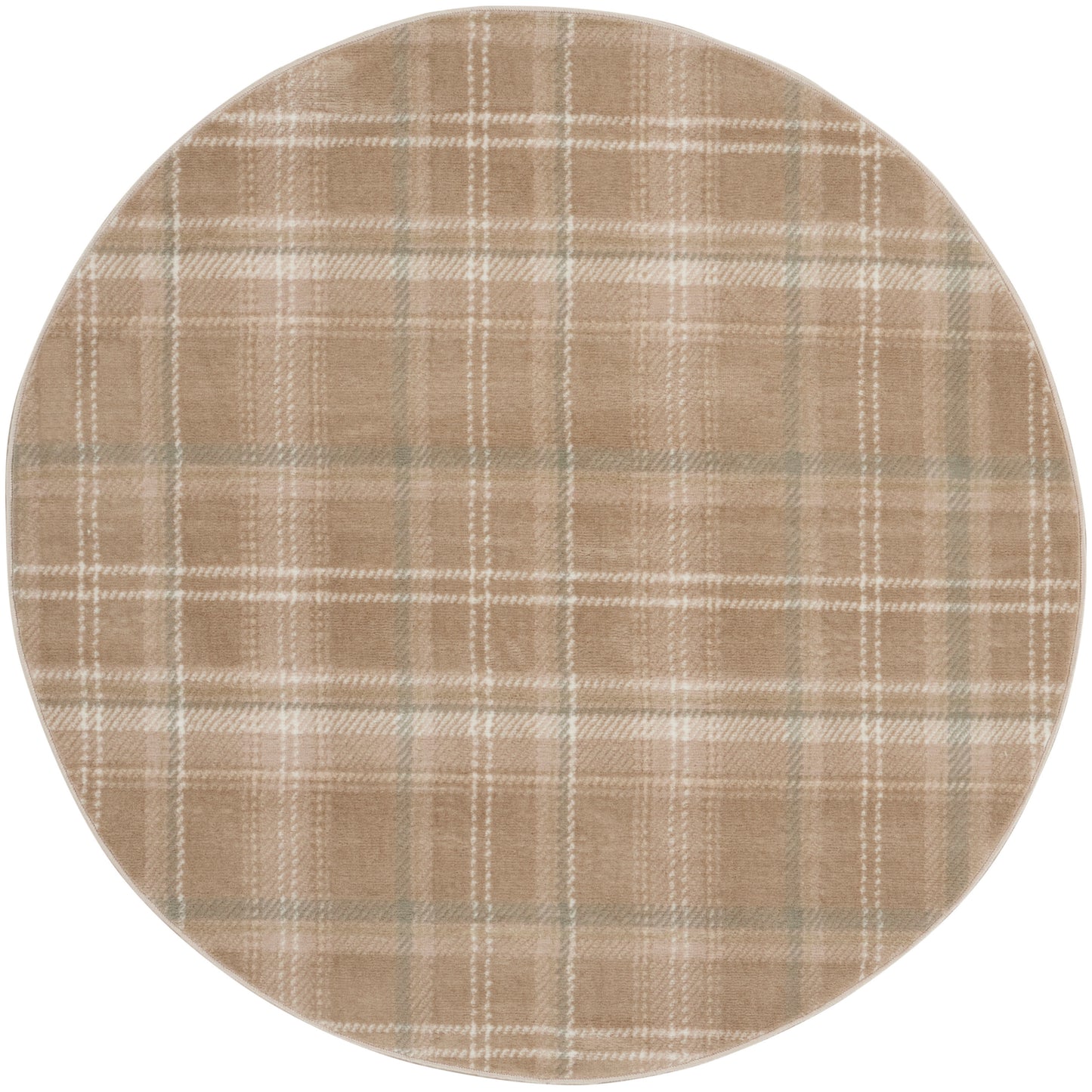 Nourison Home Grafix GRF03 Taupe Contemporary Power-loomed Rug