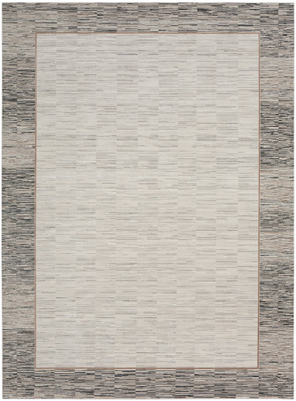 Nourison Home Desire DSR02 Grey Black Contemporary Power-loomed Rug