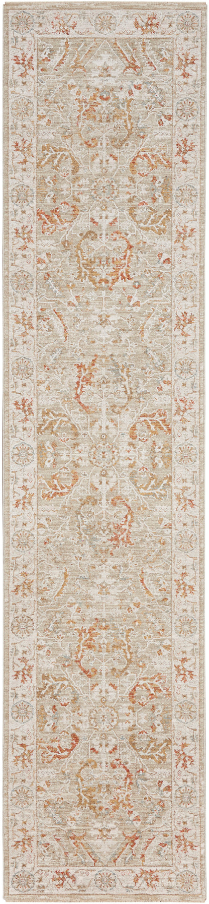 Nourison Home Infinite IFT01 Sage Ivory Traditional Power-loomed Rug