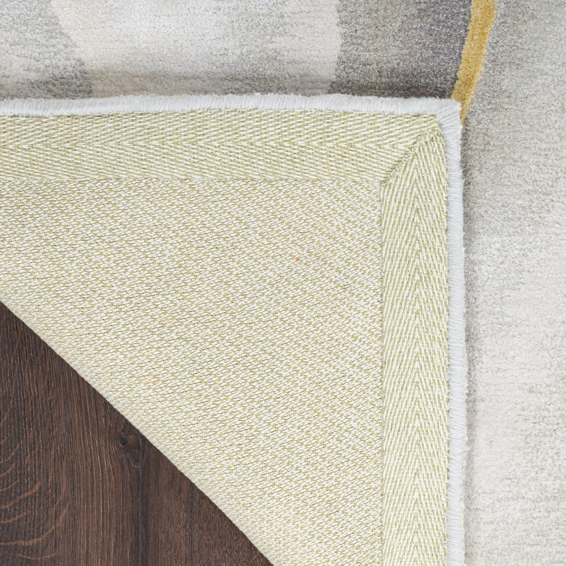 Nourison Home Prismatic  Charcoal Grey  Contemporary