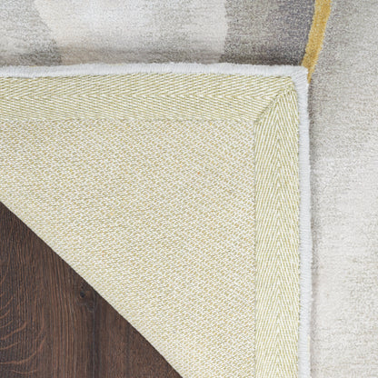 Nourison Home Prismatic  Charcoal Grey  Contemporary