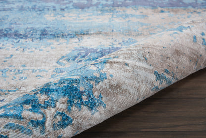 Nourison Home Safari Dreams  Teal  Contemporary