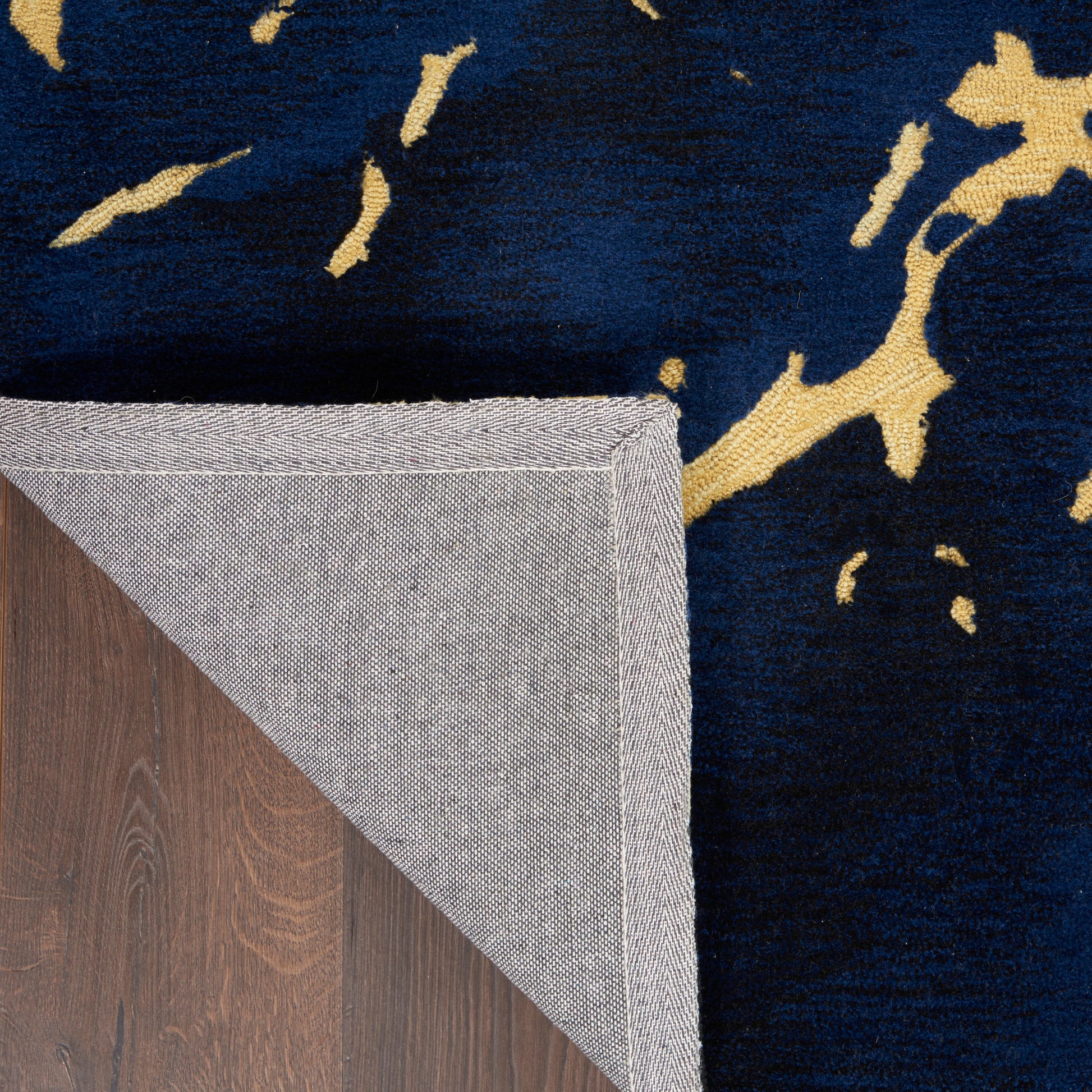 Nourison Home Symmetry  Navy  Contemporary