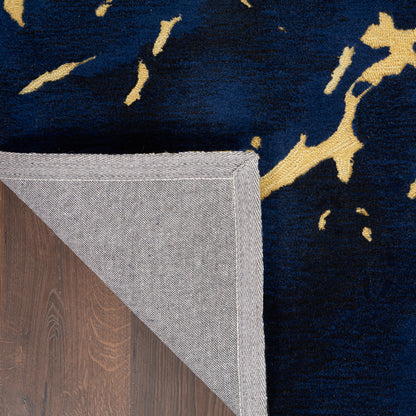 Nourison Home Symmetry  Navy  Contemporary