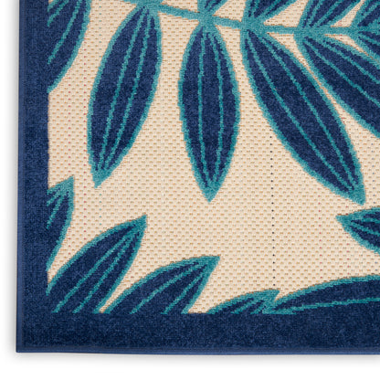 Nourison Home Aloha  Navy  Contemporary