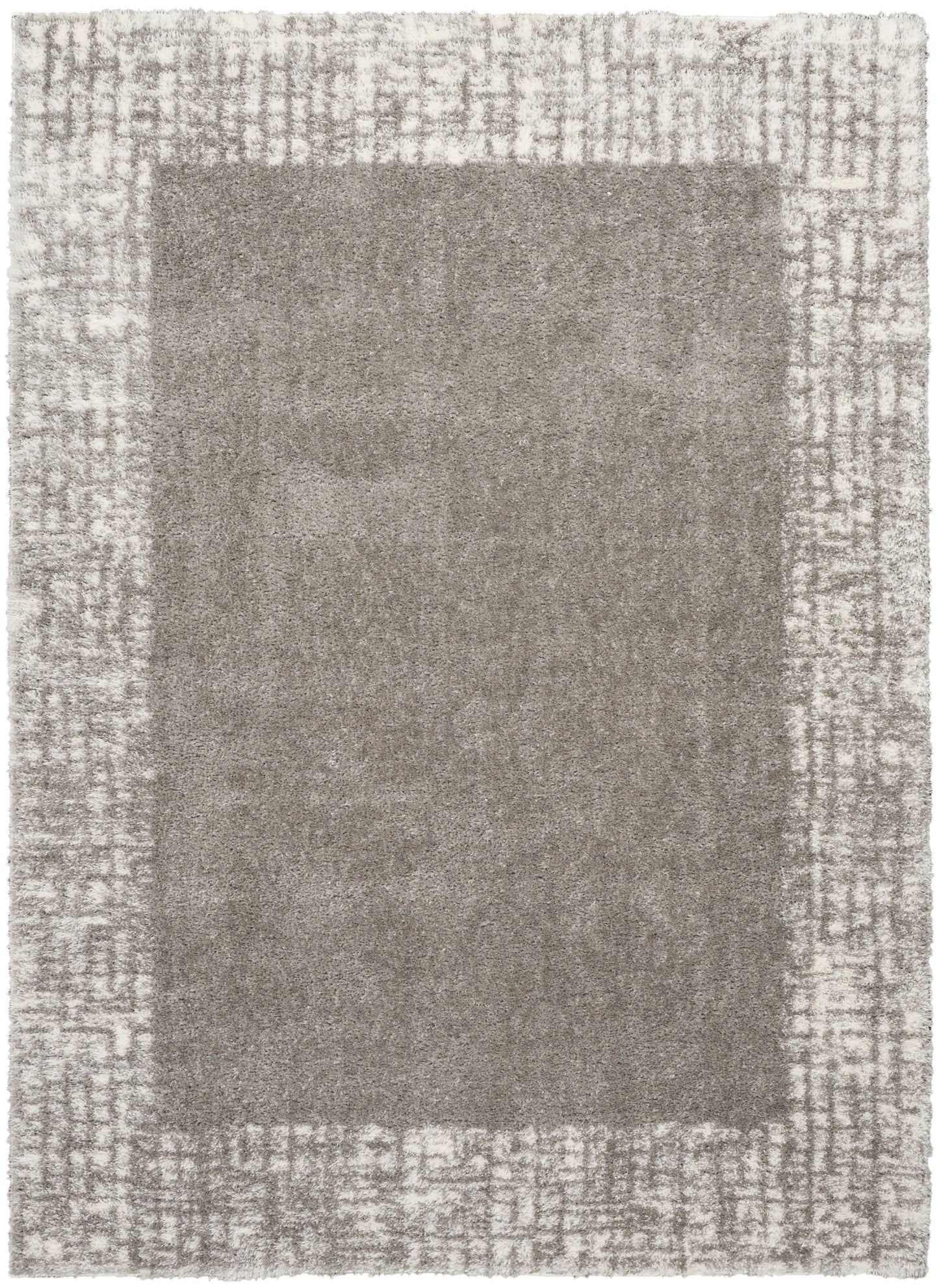 Nourison Home Pacific Shag PCS02 Grey Contemporary Power-loomed Rug