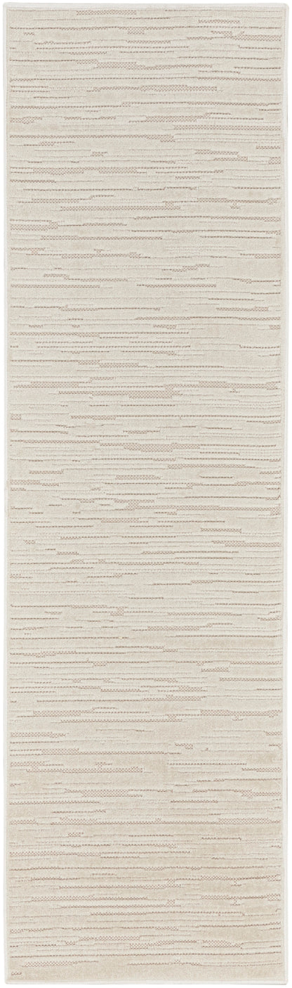Nourison Home Care Free CAF04 Beige Contemporary Loom-woven Rug