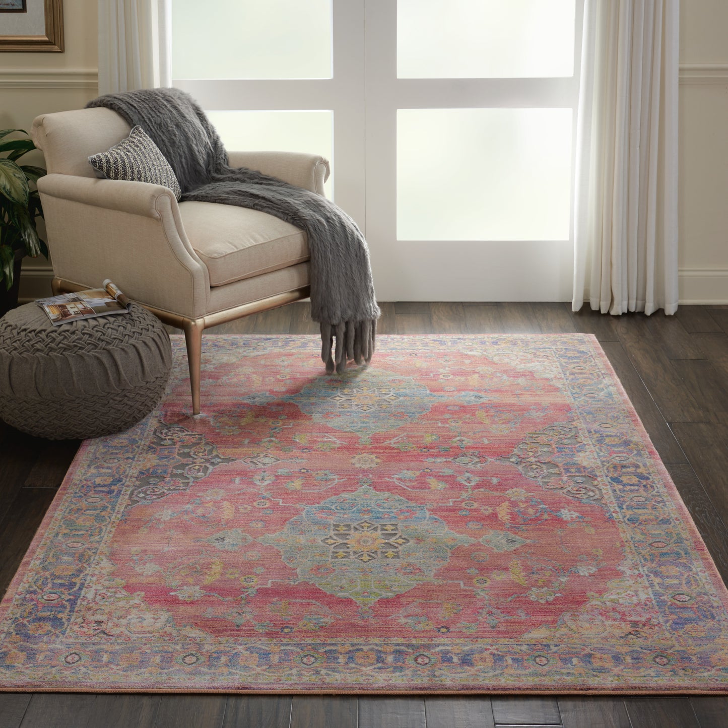Nourison Home Ankara Global  Multicolor  Traditional