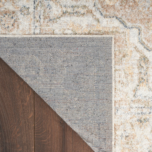 Nourison Home Astra Machine Washable  Beige  Traditional