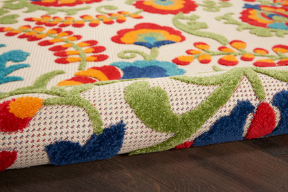 Nourison Home Aloha  Multicolor  Contemporary