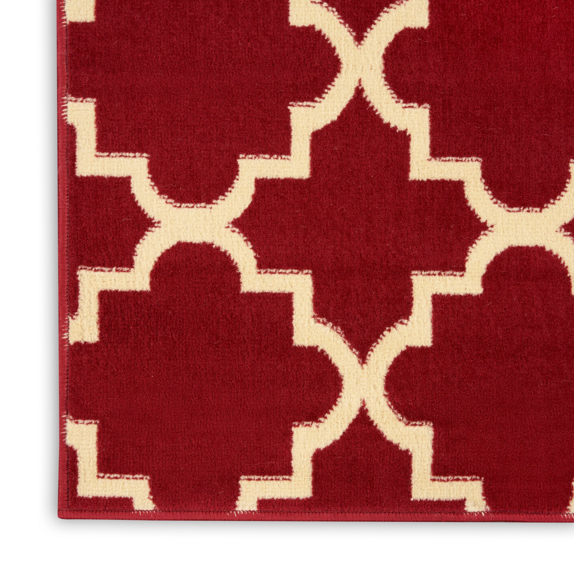 Nourison Home Grafix  Red  Transitional