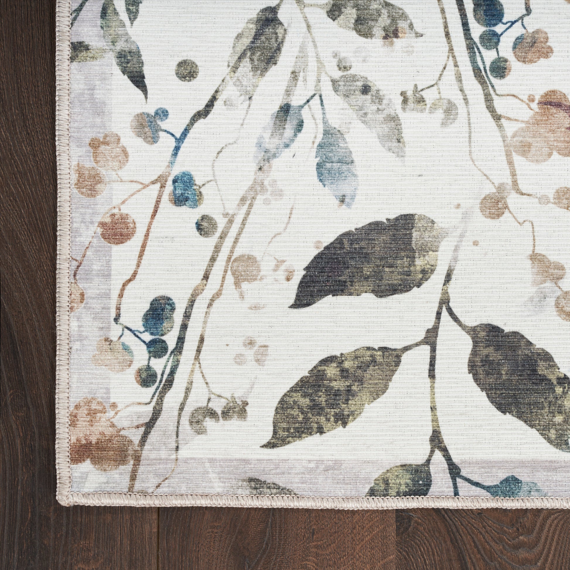 Nourison Home Nourison Washables  Ivory Multicolor  Traditional