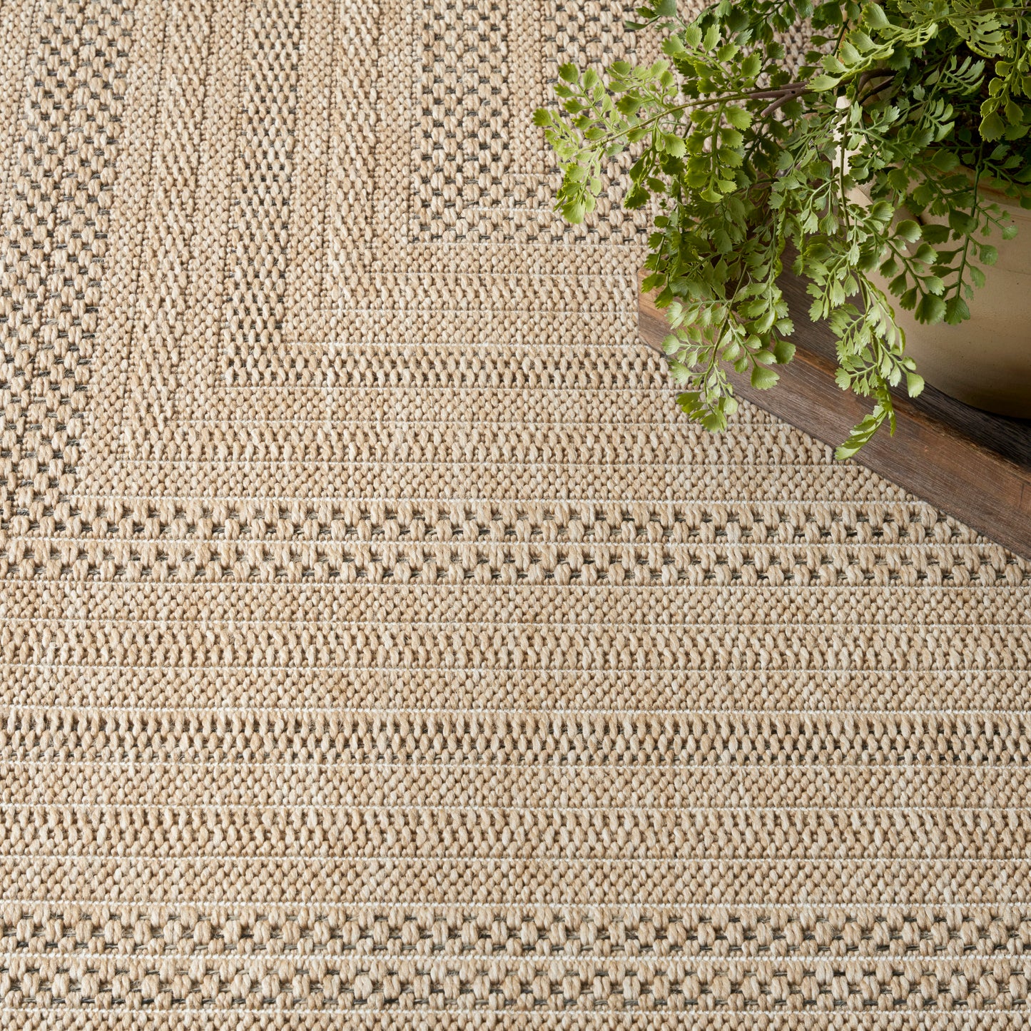 Nourison Home Tulum  Taupe Grey  Contemporary