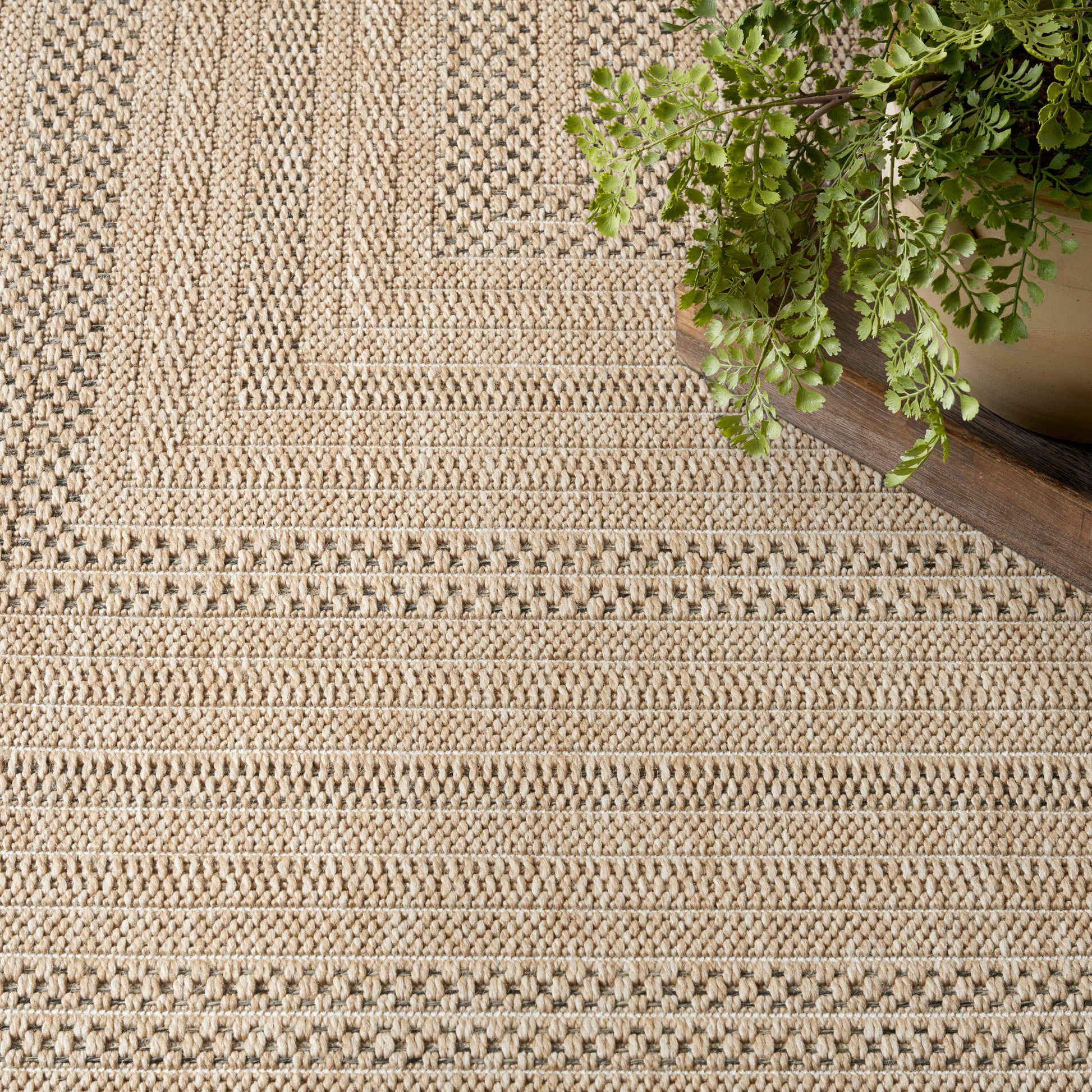 Nourison Home Tulum  Taupe Grey  Contemporary