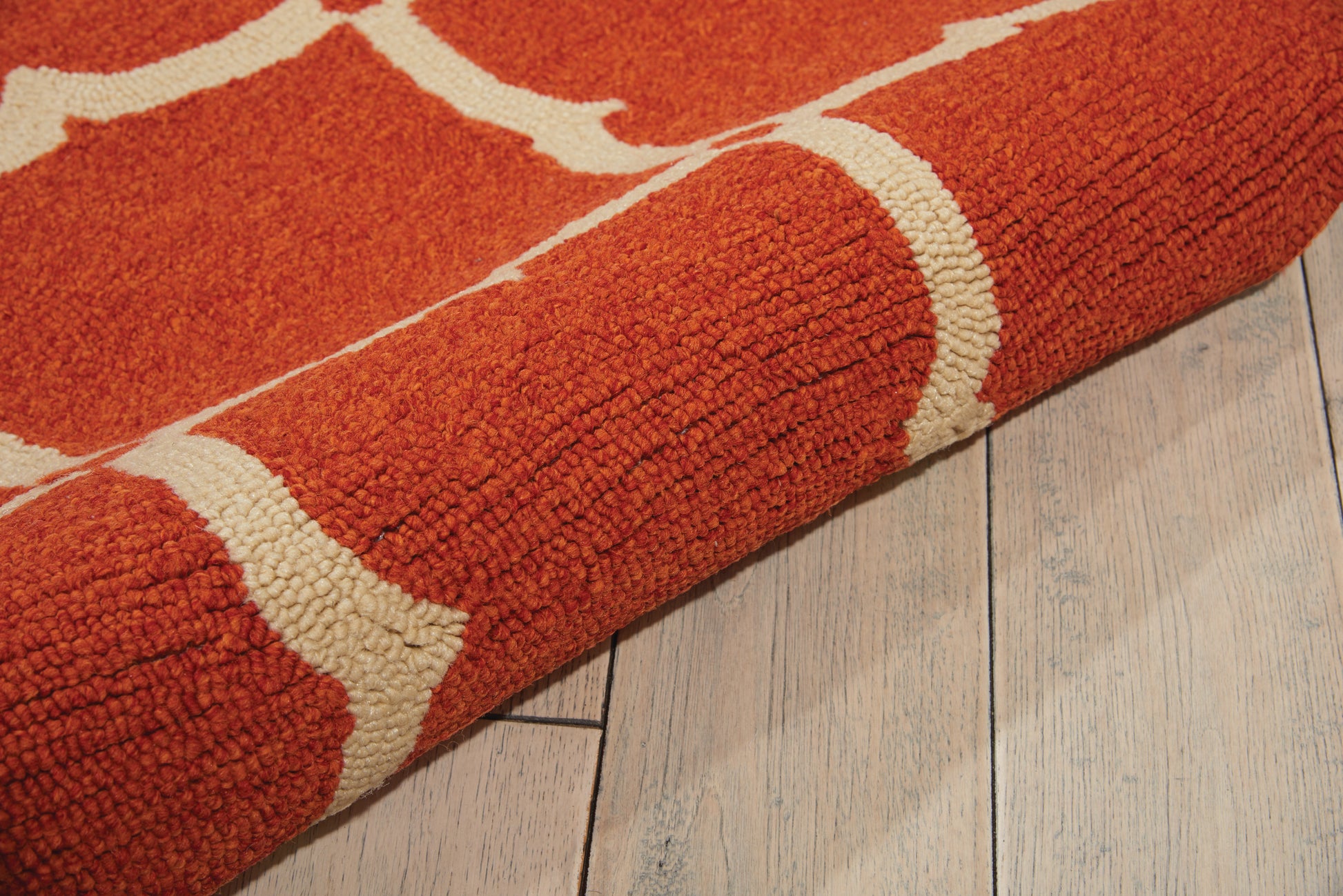 Nourison Home Portico  Orange  Contemporary