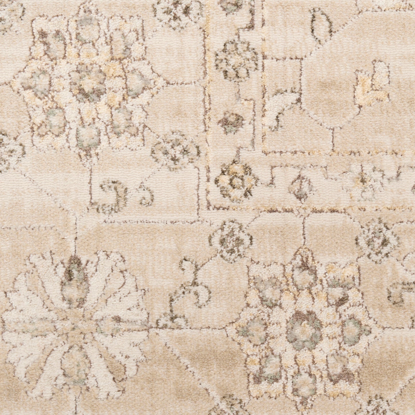 Nourison Home Soft Mist  Beige Grey  Traditional