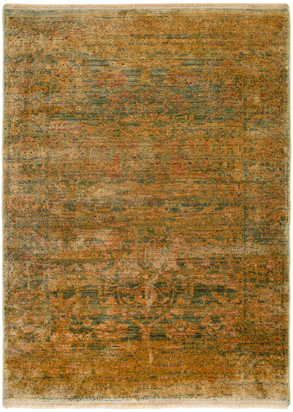 Nourison Home Luxurious LRS01 Olive Traditional Loom-woven Rug