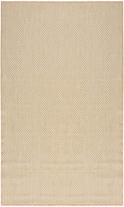 Nourison Home Courtyard COU01 Natural Contemporary Power-loomed Rug