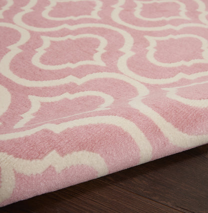 Nourison Home Jubilant  Pink  Transitional